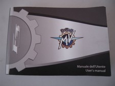 LIBRETTO USO E MANUTENZIONE MV AGUSTA F3 675 