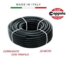 TUBO CORRUGATO D.16 NERO 100
