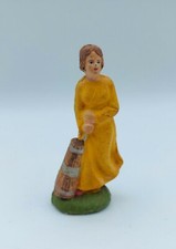 STATUINA PRESEPE GESSO