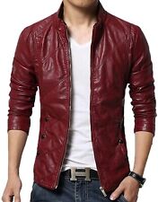 Giacca Motociclista Uomo Rossa