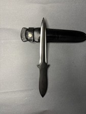 #82 STILETTO ORIGINALE RAMBO "THE MISSION" CON FODERO IN PELLE LILE originale