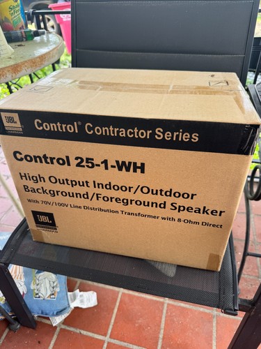 Jbl control white - jbl, 25-1