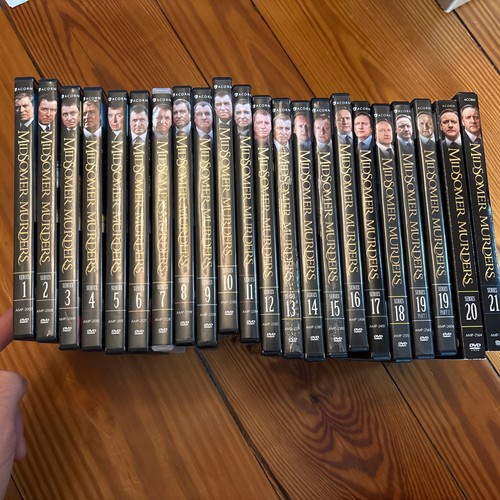 Midsomer murders dvd box - murders,