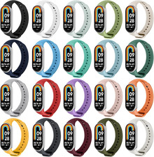 Cinturini per Xiaomi Mi Band 10/9/8, Cinturino Silicone Di Morbido Traspirante S