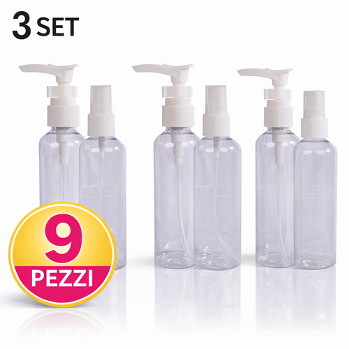 Kit contenitori viaggio - contenitori,