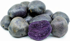 Patate viola fresche di RawJoy