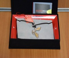 RossoAmante Collana Pendente Uomo in Acciaio e Oro 750 UNC18GA Originale