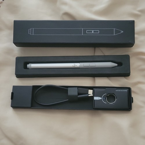 Penna stilografica argento - hp,