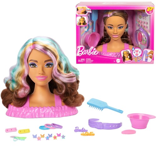 Barbie bambola styling testa - barbie,