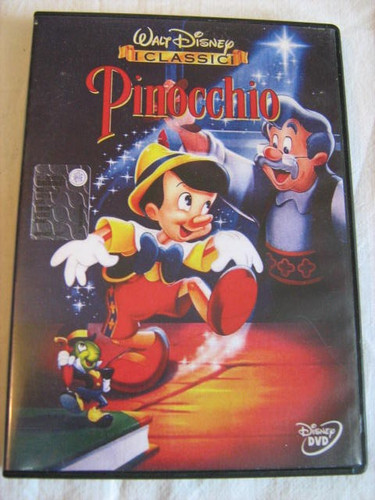 Dvd pinocchio walt disney - pinocchio,