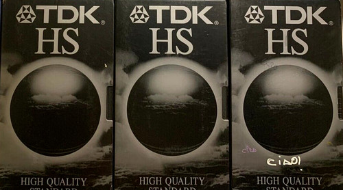 Vhs video cassette tdk - video,