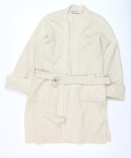 ZARA Cardigan donna beige con