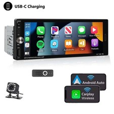 Single 1 Din Car Stereo Apple