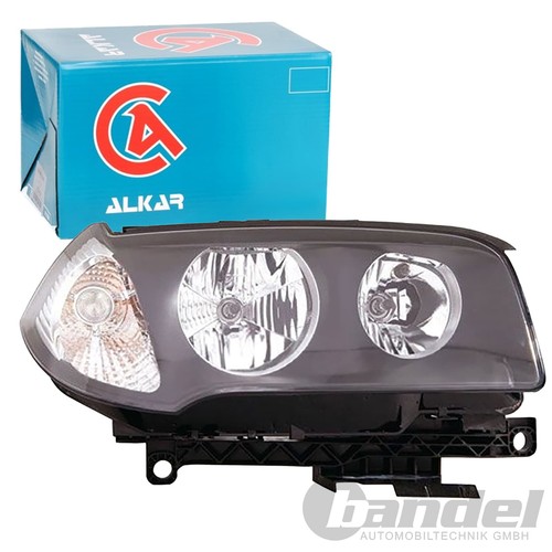 Alkar fari neri destro - h7/h7,
