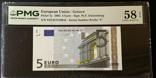 Euros 2002 letra y - 5,