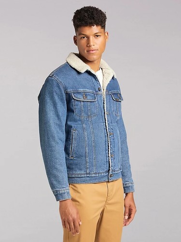 Lee uomo denim sherpa - lee, foderato