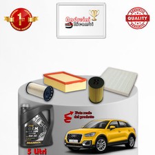 KIT TAGLIANDO FILTRI E OLIO AUDI Q2 1.6 TDI 85KW 116CV DAL 2016 ->