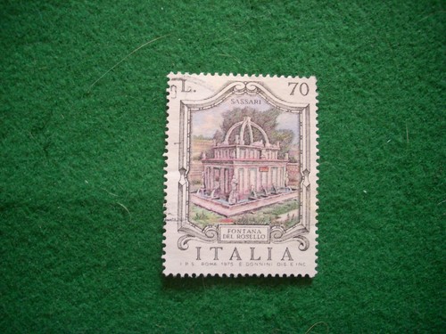 Francobollo fontane italia - *francobollo,
