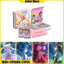Sailor Moon Trading Card Game 11 Confezioni CCG da Collezione Scatola Sigillata Meigu Nuovo
