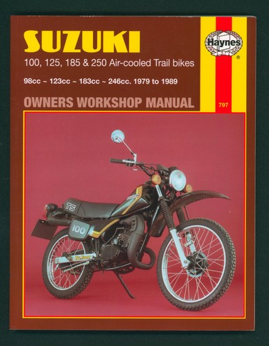 Haynes suzuki trail bikes - trail, ts