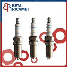 3 Candele bosch Citroen C1 Peugeot 107 Toyota Aygo 1.0 1KR-FE Yaris (3 cilindri)