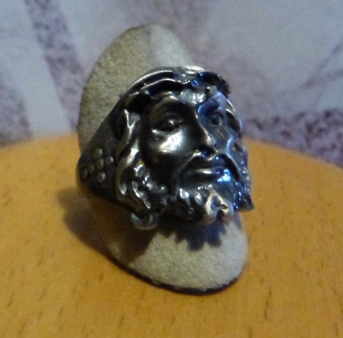Anello con testa - testa, di