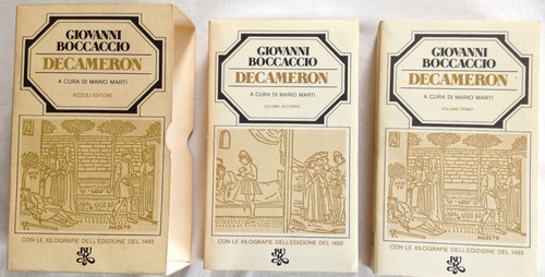 Boccaccio decameron cofanetto - boccaccio,