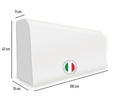 GOMMAPIUMA CUSCINO SCHIENALE