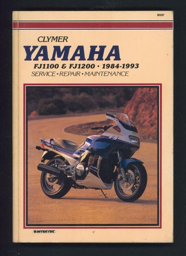 Yamaha fj1200 fj1100 clymer - yamaha,