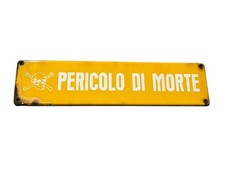 💛 Insegna Tabella Smaltata