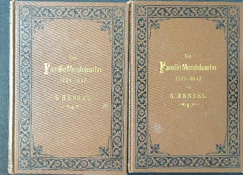 Die familie mendelssohn - familie, 2