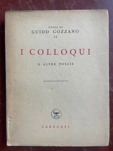 Guido gozzano colloqui - guido,