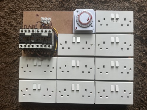 Scheda contattore vie mdf - scheda,