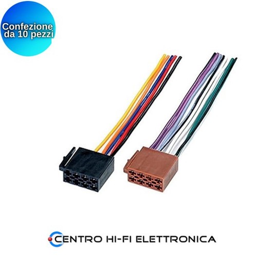 Cavo connettore iso autoradio - cavo,