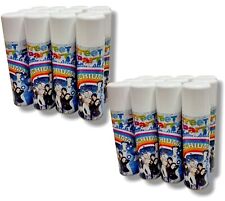 Confezione 24 Bombolette di Schiuma Spray da 150ml Mousse Carnevale Street Party