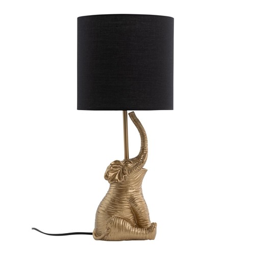 Lampada tavolo elefante oro - da,