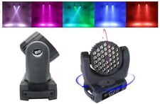 Testa Mobile 36 Led Professionale DMX Illuminazione Faretto Discoteca cir