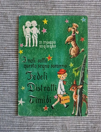 Gemelli cartolina - -,