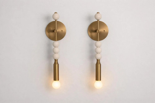 Coppia lampada parete in - coppia,