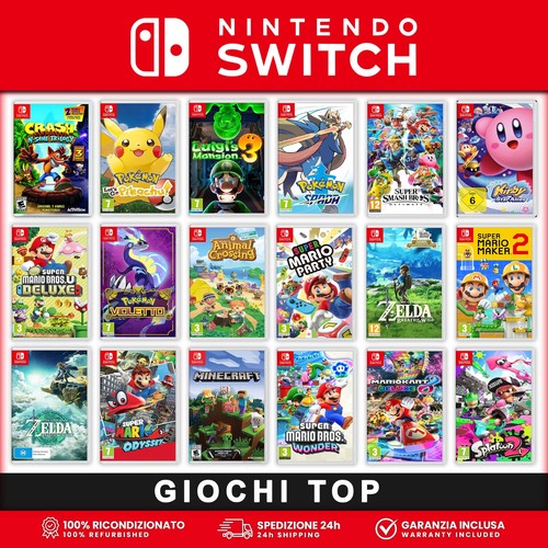 Giochi nintendo switch top - giochi,