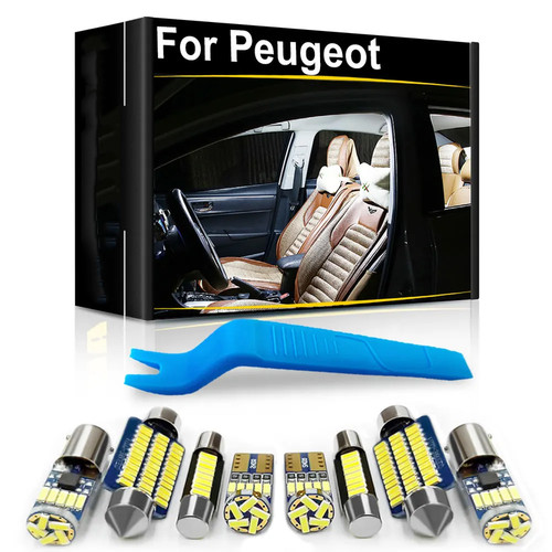 Luci interne led - luci, peugeot
