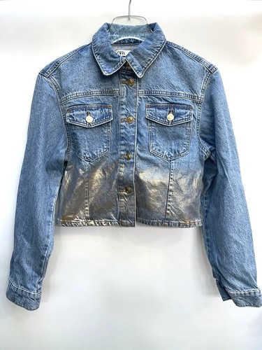 Giacca jeans zara - giacca,