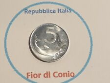 Repubblica Italiana 5 Lire Delfino Italia 1968 FDC