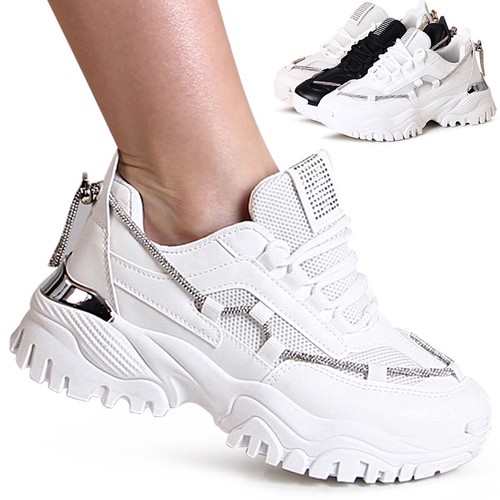 Sneaker donna plateau zeppa