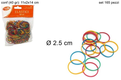 Set 165 pezzi elastici molle - pezzi,