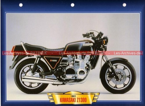 Kawasaki 1300 z1300 - kawasaki, 1981