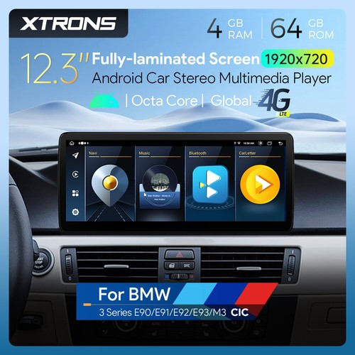 Autoradio android 4 - 12,3", 4+64gb