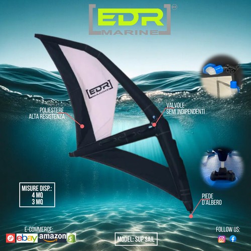 Sail sup vela gonfiabile per - sail,
