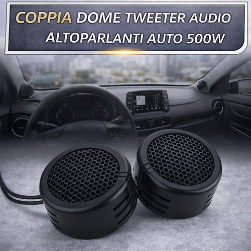Coppia dome tweeter audio - tweeter,