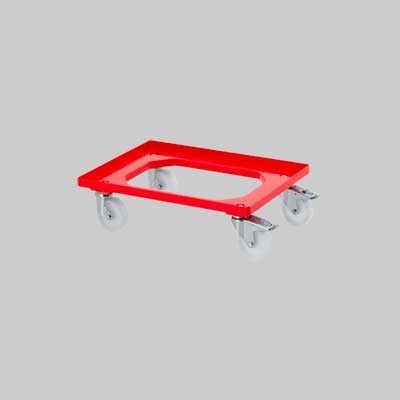 Carrello per cassette alimenti - cassette,